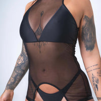 Garter Dress “NO RULES” (US)