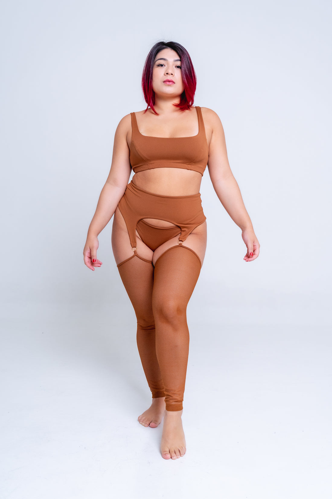 Garter Leggings “INHALE”